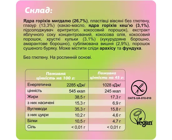 Fizi 45 g Cookie dough + cherry, Fizi 45 g Cookie dough + cherry , изображение 4 в интернет магазине Mega Mass