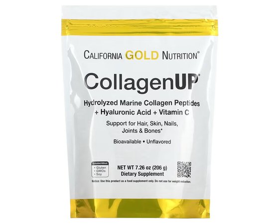California Gold Nutrition Collagen Up 206 g, image 
