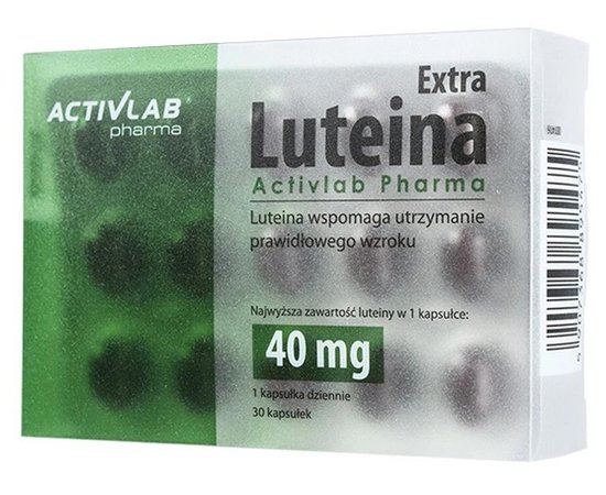 ActivLab Lutein 40 mg 30 caps, ActivLab Lutein 40 mg 30 caps  в интернет магазине Mega Mass