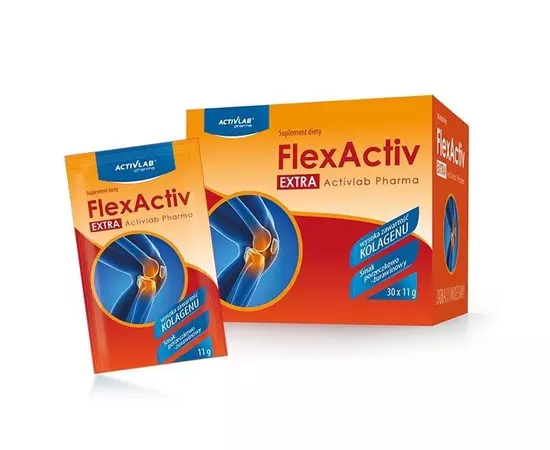 ActivLab Pharma Flex Activ extra 30 packs, Фасовка: 30 packs, Смак: Black Currant Cranberry / Чорна Смородина Журавлина, image , зображення 2