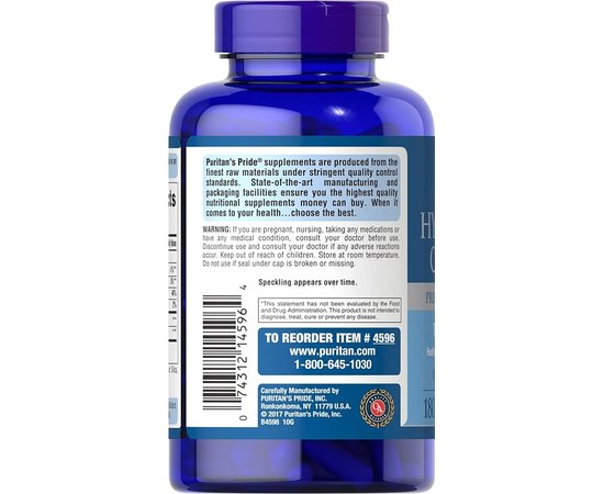 Puritan's Pride Hydrolyzed Collagen 1000 mg 180 tabs, image , зображення 3