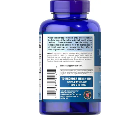 Puritan's Pride Hydrolyzed Collagen 1000 mg 180 tabs, image , зображення 3