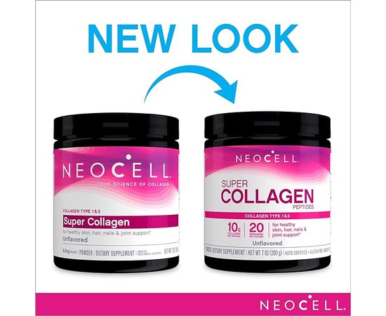 Neocell Super Collagen Type 1&3 (200 g), Neocell Super Collagen Type 1&3 (200 g) , изображение 9 в интернет магазине Mega Mass