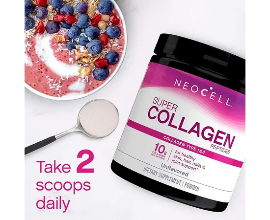Neocell Super Collagen Type 1&3 (200 g), Neocell Super Collagen Type 1&3 (200 g) , изображение 6 в интернет магазине Mega Mass