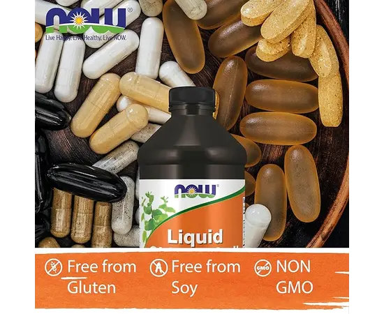 NOW Liquid Chlorophyll 473 ml, Фасовка: 473 ml, Вкусы: Mint / Мята, NOW Liquid Chlorophyll 473 ml, Фасовка: 473 ml, Вкусы: Mint / Мята , изображение 5 в интернет магазине Mega Mass