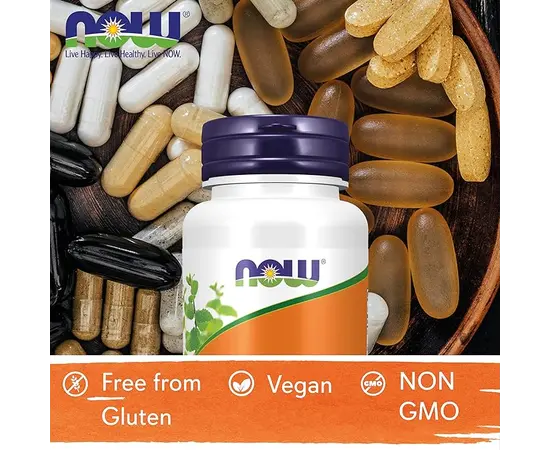 NOW Chlorophyll 90 caps, image , зображення 7