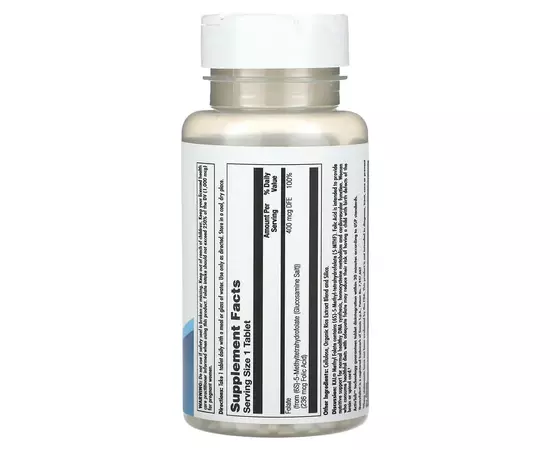 KAL Methyl Folate 400 mg 90 tabs, KAL Methyl Folate 400 mg 90 tabs , изображение 2 в интернет магазине Mega Mass