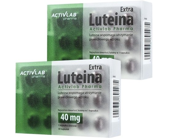ActivLab Lutein 40 mg 30 caps, ActivLab Lutein 40 mg 30 caps , изображение 2 в интернет магазине Mega Mass