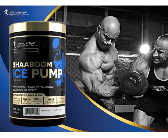 Kevin Levrone Shaaboom Ice Pump 463 g, Вкусы: Citrus Peach / Цитрус Персик, Kevin Levrone Shaaboom Ice Pump 463 g, Вкусы: Citrus Peach / Цитрус Персик , изображение 6 в интернет магазине Mega Mass