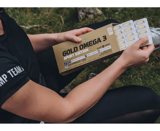 Olimp Gold Omega 3 Sport Edition 120 caps, Olimp Gold Omega 3 Sport Edition 120 caps , изображение 6 в интернет магазине Mega Mass