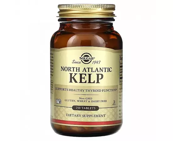 Solgar North Atlantic Kelp 250 tabs, Solgar North Atlantic Kelp 250 tabs  в интернет магазине Mega Mass