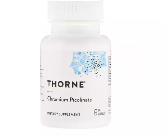 Thorne Chromium Picolinate 60 caps, image 