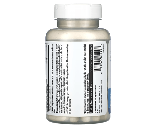 KAL MSM 1000 mg 80 tab, image , зображення 4