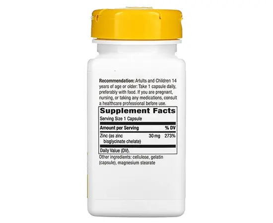 Nature's Way Zinc Chelate 100 cарs, image , зображення 2