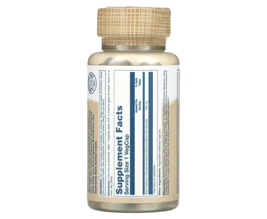 Solaray Reishi 600 mg 100 caps, image , зображення 2