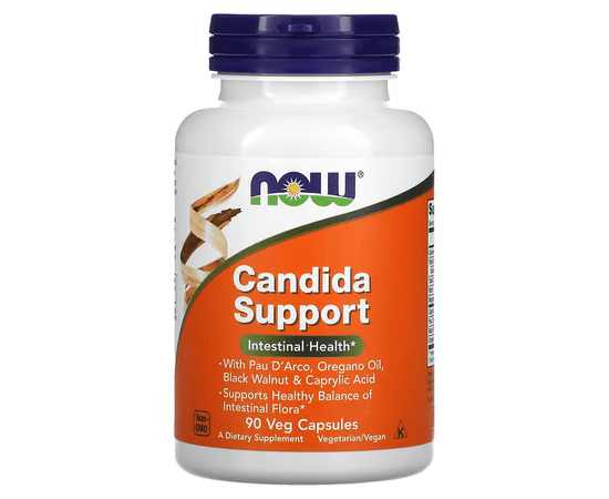 NOW Candida Support 90 caps, image 