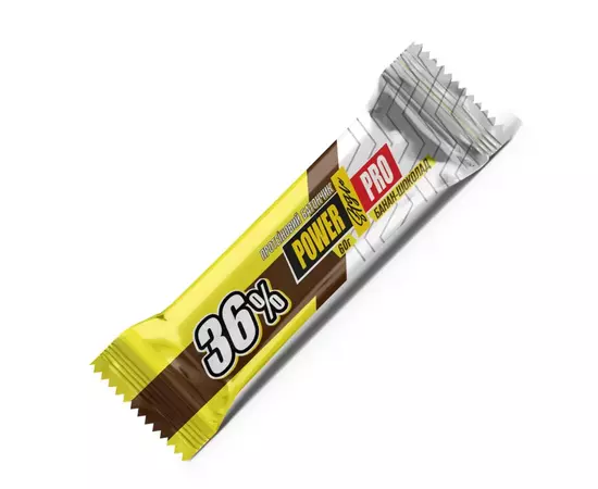 Power Pro Protein Bar 36%, Фасовка: 60 g, Смак: Banana Chocolate / Банан Шоколад, image , зображення 2