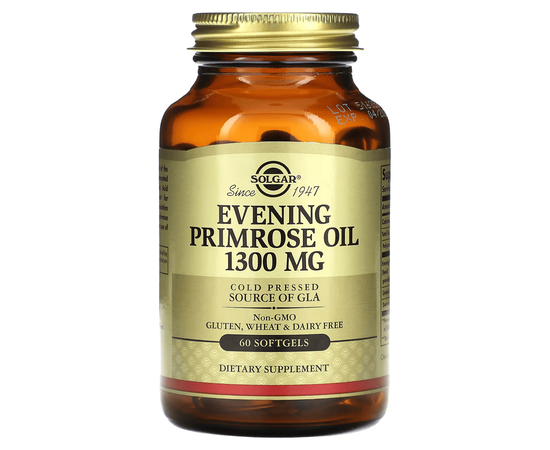 Solgar Evening Primrose Oil 1300 mg 60 softgels, Solgar Evening Primrose Oil 1300 mg 60 softgels  в интернет магазине Mega Mass