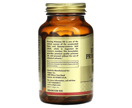 Solgar Evening Primrose Oil 1300 mg 60 softgels, Solgar Evening Primrose Oil 1300 mg 60 softgels , изображение 4 в интернет магазине Mega Mass