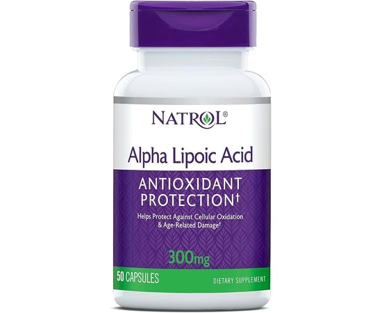 Natrol Alpha Lipoic Acid 300 mg 50 caps, Natrol Alpha Lipoic Acid 300 mg 50 caps  в интернет магазине Mega Mass