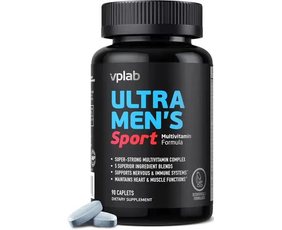 Vplab Ultra Men's Sport 90 tabs, Фасовка: 90 tabs, Vplab Ultra Men's Sport 90 tabs, Фасовка: 90 tabs , изображение 2 в интернет магазине Mega Mass