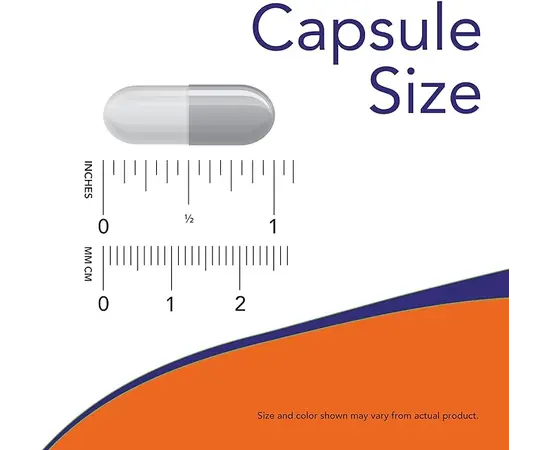 NOW GABA 750 mg 100 caps, Фасування: 100 caps, Концентрація: 750 mg, image , зображення 4