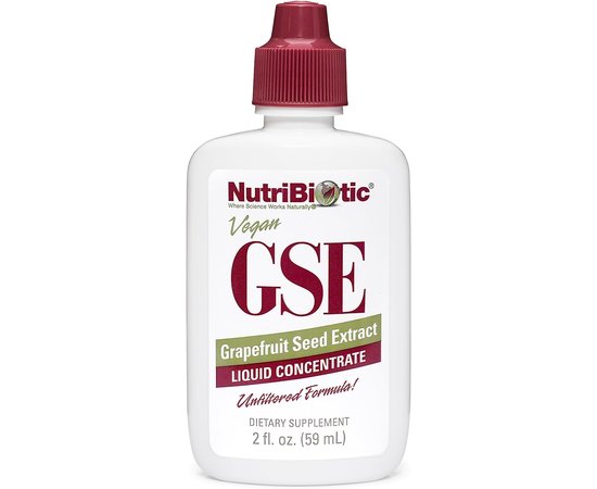NutriBiotic GSE Liquid Concentrate 59 ml, NutriBiotic GSE Liquid Concentrate 59 ml  в интернет магазине Mega Mass