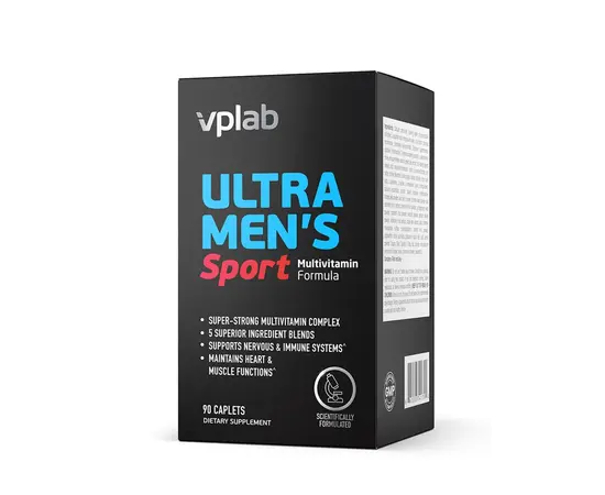 Vplab Ultra Men's Sport 90 tabs, Фасовка: 90 tabs, Vplab Ultra Men's Sport 90 tabs, Фасовка: 90 tabs , изображение 4 в интернет магазине Mega Mass