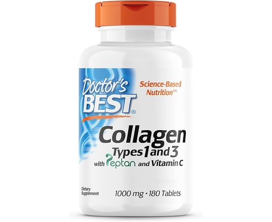 Doctor’s Best Collagen Types 1&3 180 tabs, image 
