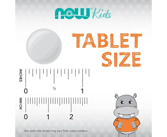NOW Kid Cal 100 Chewables, NOW Kid Cal 100 Chewables , изображение 4 в интернет магазине Mega Mass