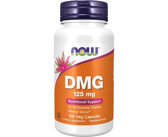 Now Foods DMG 125mg 100 vcaps, image 
