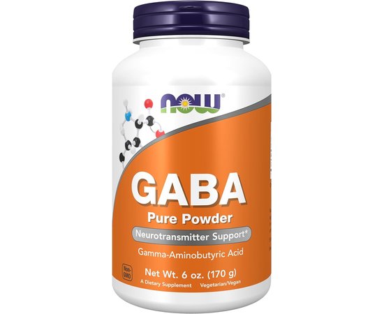 NOW GABA Powder 170 g, image 