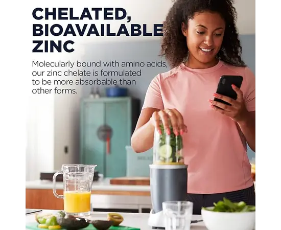 KAL Chelated Zink 50 mg 90 tabs, KAL Chelated Zink 50 mg 90 tabs , изображение 5 в интернет магазине Mega Mass