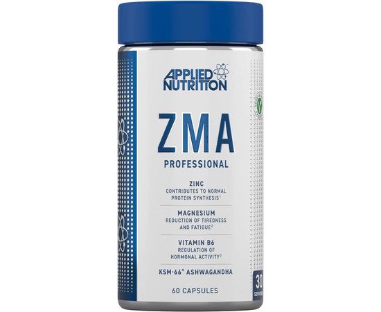 Applied Nutrition ZMA 60 caps, image 