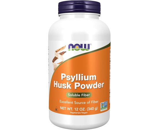 Now Psyllium Husk Powder 340 g, Now Psyllium Husk Powder 340 g  в интернет магазине Mega Mass