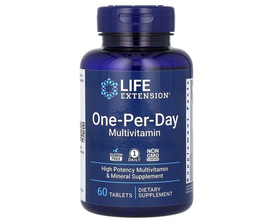 Life Extension One-Per-Day Multivitamin 60 tabs, Life Extension One-Per-Day Multivitamin 60 tabs  в интернет магазине Mega Mass