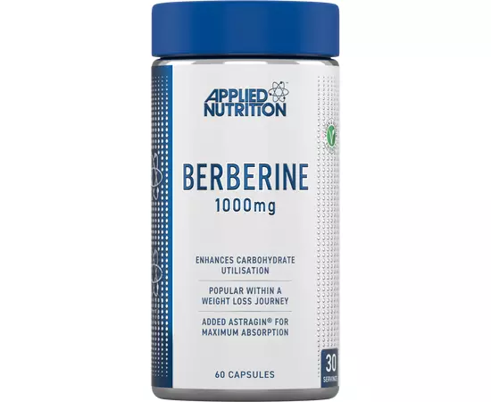 Applied Nutrition Berberine 1000 mg 60 caps, Applied Nutrition Berberine 1000 mg 60 caps  в интернет магазине Mega Mass