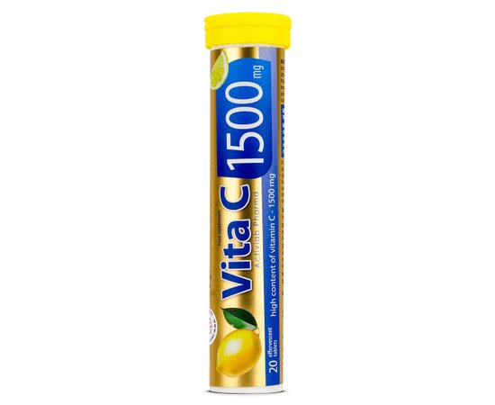 ActivLab Vita C 1500 mg 20 tabs, ActivLab Vita C 1500 mg 20 tabs , изображение 2 в интернет магазине Mega Mass