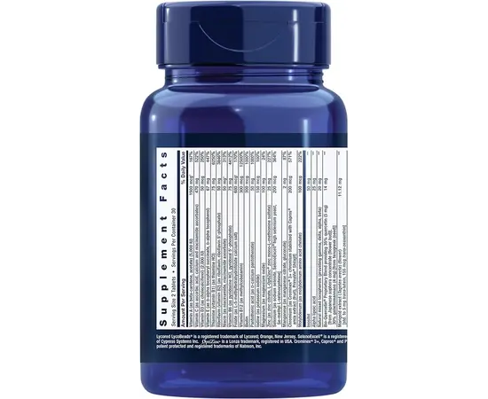 Life Extension Two-Per-Day Myltivitamin 60 tabs, image , зображення 2