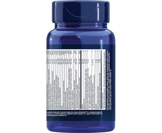 Life Extension Two-Per-Day Myltivitamin 60 tabs, image , зображення 3