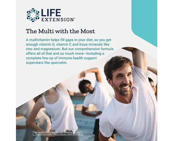 Life Extension Two-Per-Day Myltivitamin 60 tabs, image , зображення 5