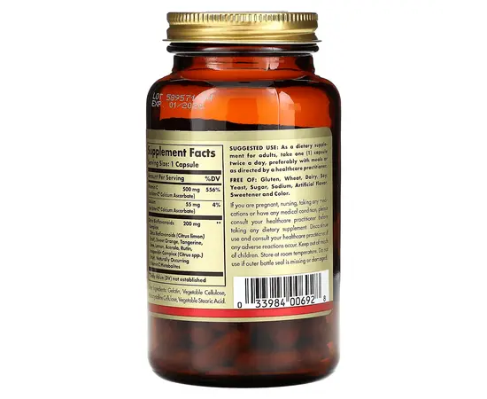 Solgar Ester-C 500 mg 90 caps, Solgar Ester-C 500 mg 90 caps , изображение 3 в интернет магазине Mega Mass
