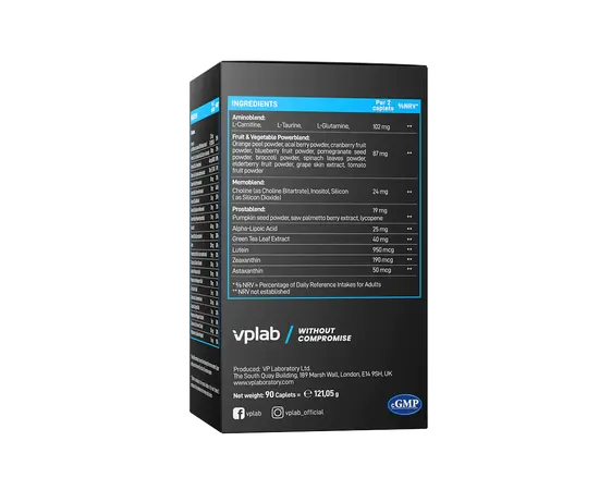 Vplab Ultra Men's Sport 90 tabs, Фасовка: 90 tabs, Vplab Ultra Men's Sport 90 tabs, Фасовка: 90 tabs , изображение 6 в интернет магазине Mega Mass