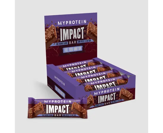 Myprotein Impact Protein Bar 64 g Fudge Brownie, Myprotein Impact Protein Bar 64 g Fudge Brownie , изображение 3 в интернет магазине Mega Mass