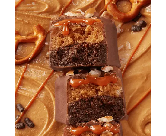 Myprotein Layered Protein Bar 60 g Chocolate Peanut Pretzel, image , зображення 2