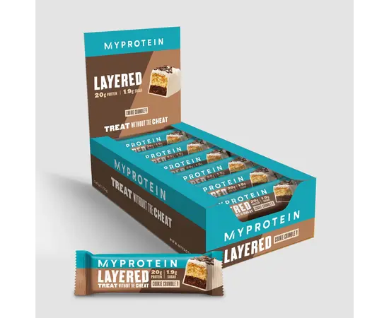 Myprotein Layered Protein Bar 60 g Cookie Crumble, Myprotein Layered Protein Bar 60 g Cookie Crumble , изображение 3 в интернет магазине Mega Mass