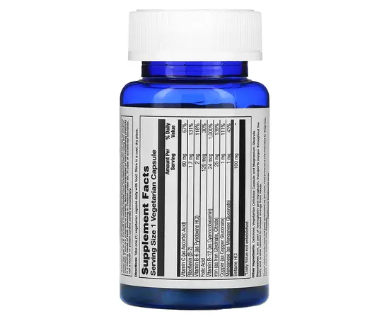 Nature's Life Iron Complex 25 mg 50 caps, Nature's Life Iron Complex 25 mg 50 caps , изображение 2 в интернет магазине Mega Mass
