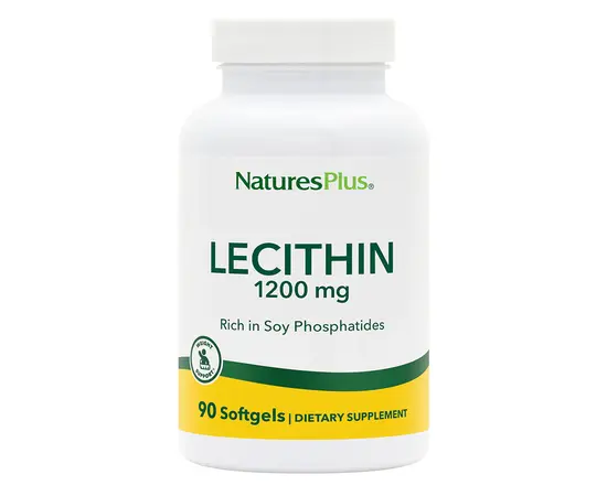 Nature's Plus Lecithin 1200 mg 90 softgels, Nature's Plus Lecithin 1200 mg 90 softgels  в интернет магазине Mega Mass