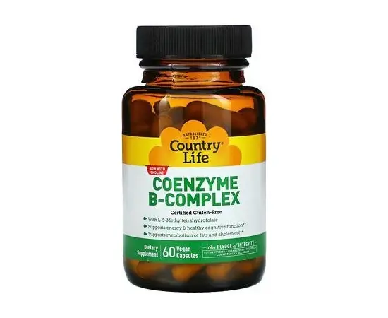 Country Life Coenzyme B-Complex 60 caps, Country Life Coenzyme B-Complex 60 caps  в интернет магазине Mega Mass