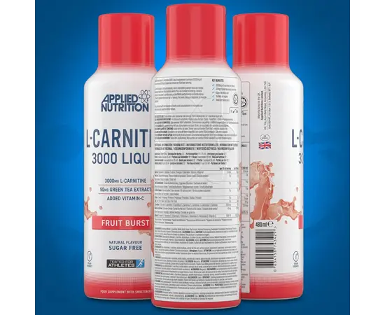 Applied Nutrition L-Carnitine 3000 480 ml, Фасовка: 480 ml, Вкусы: Fruit Burst / Фруктовый Взрыв, Applied Nutrition L-Carnitine 3000 480 ml, Фасовка: 480 ml, Вкусы: Fruit Burst / Фруктовый Взрыв , изображение 2 в интернет магазине Mega Mass